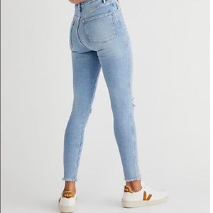 Free people Raw high rise jegging size 26